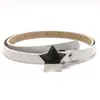 Cinturón de Hebilla de Estrella de Nuevo Llegada de Moda Estilo ins para Mujer Accesorios para Falda de Jeans Cinturón de Chica Popular de Moda Versátil Distintivo