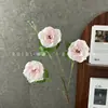 Flor Artificial Peonía de 3 Cabezas para Bodas, Boda de Gama Alta y Decoración del Hogar, Flor Falsa de Peonía Jardín de Monet