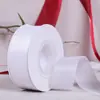 Fita de Chiffon Seda de Leite Rolo Grande Fita para Embalagem de Buquê de Flores Laço Artesanal DIY Fita de Acessórios Fita de Cetim