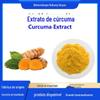 Extrato de cúrcuma 10:1 bebida contínua solúvel em água 1Kg da substância corante natural do produto comestível do pó da cúrcuma pelo saco