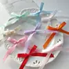 Lazo de Cinta Colorido Grande Terminado Fondo de Cristal de Ventana Puerta Decoración de Arreglo de Globos para Boda Fiesta Cumpleaños