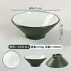 Tigela Cônica de Melamina Imitando Porcelana, Bicolor, com Borda Grossa, para Lojas de Macarrão, Adequada para Hot Pot Picante, Ramen, Tigelas de Arroz com Pés de Porco, Uso Comercial