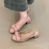 Falda Estacional Primer Encuentro Zapatos de Tacón Alto para Mujer 2026 Primavera/Verano Dulce y Gentil Francés Hada Lazo Tacón Grueso Bolso