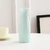 Jarrón de plástico creativo de estilo nórdico, redondo, moderno, sencillo, anticaída, de porcelana de imitación, para decoración del hogar.