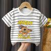 Camiseta de Manga Corta para Niños Tipo Algodón Puro Nuevo Estilo de Verano Ropa de Algodón para Niños y Niñas Estilo Coreano 2026 Ropa para Niños