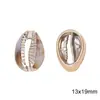 Pendente de concha de búzio imitação de concha acrílica dourada pulseira colar DIY feito à mão joias de pingente caseiras fabricantes atacado