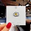Broche de desenho animado personalizado broche de metal fofo em forma de gota de óleo acessórios para roupas bolsas acessórios de crachá broche