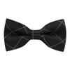 Pajarita blanca de moda negra para hombre, vestido formal, banquete de negocios, novio, boda, vestido de novia, lazo, padrino de boda, moda