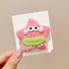 Pasador de Peluche Estilo Yang Mi Perro para Mujer 2025 Nuevo Oso de Dibujos Animados Flequillo Lateral para la Frente Pasador de Pato