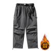Ropa para Hombre Acu Pantalones Cargo de Paracaidista para Exteriores para Hombre 2026 Otoño e Invierno Pantalones Tácticos de Pierna Recta de Moda Pierna Ancha Pantalones Largos para Hombre con Forro de Felpa
