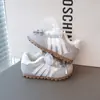 Zapatillas Versátiles para Niñas Otoño 2025 Nuevos Zapatos Deportivos de Moda Casual para Niños Mayores con Lazo Zapatillas para Correr