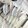 Tela Floral de Primavera con Pensamientos de Siete Colores con Hilo para Envolver Ramo Cinta para Envolver Flores Material Hecho a Mano DIY Floristería