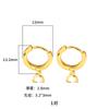 Brincos de Prata de Lei 925 com Pendentes de Argola Aberta Clip-On DIY Joias de Prata Acessórios para Brincos Materiais Feitos à Mão