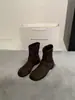 Botas Martin con Hebilla Estilo Británico Retro para Mujer 2026 Nuevas Llegadas Otoño/Invierno Diseño de Nicho Sentido de Diseño Botines Cortos Adelgazantes de Cuero Sintético con Punta Dividida