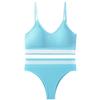 Explosivo comercio exterior transfronterizo color talla grande copa triangular espalda hermosa sexy conjunto de lencería tanga sujetador base lencería