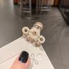 Pinza de Tiburón Estilo Coreano Perla Pequeña Pinza para el Cabello Simple Accesorios para el Cabello de Niña Cabello Roto Pinza Elegante para Niños Pinza para Flequillo Pinza Pinza