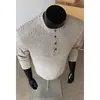 2026 HT26568 modelo falso modificado tamanho longo camiseta de manga comprida com gola Henley tamanho grande S-5X HT261011-Especial P18