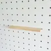 15mm Agujero Grande Tablero Perforado Accesorios Estante de Almacenamiento Ganchos Redondos de Madera Estante Universal Decoración Cerilla Otro