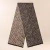 Bufanda Larga de Seda Cepillada de Moda Nueva Primavera/Verano Estilo Pareja Calentador de Cuello Bufanda Envolvente de Cuello de Alta Gama