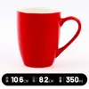 Taza de Color Logotipo Personalizado Regalo Taza de Cerámica Taza de Café Taza de Agua Impresión de Letras Taza Publicitaria Gráfica Venta al por Mayor