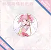 Garota Mágica Madoka Kaname Madoka Sayaka Akemi Homura Mami Tomoe Akemi Akane Pingente de Acrílico Emblema