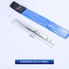 Pinzas ranuradas antideslizantes con bloqueo pinzas para joyería clip para diamantes con bloqueo dentadas antideslizantes acero inoxidable clip para gemas