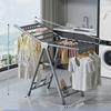 Tendedero para Secar Edredones, de Pie para Interior Plegable Engrosado de Acero al Carbono Multifuncional, Barra para Colgar para Secado Doméstico en Balcón