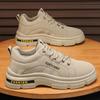 Sapatos de Trabalho Confortáveis e Fashionáveis Estilo Coreano Primavera e Outono 2025, Tênis Casuais Resistentes ao Desgaste, Calçados Masculinos para Workwear