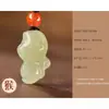 Pingente de Jade Hetian Natural do Ano do Cavalo do Zodíaco Chinês para Nascidos no Ano do Cavalo, Item de Presente em Joia