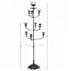Candelabro de Hierro Retro Lámpara de Pie de Hierro Fundido Chino Zen Antiguo Salón de Té B&B Accesorios Decoración Suave Lámpara de Aceite