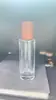 Botella de Perfume de Vidrio Transparente en Stock, Botella de Relleno de Perfume de Gama Alta, Botella Vacía Portátil de Viaje con Atomizador Fino para Cosméticos