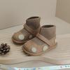 Sapatos Infantis para Bebês Sapatos para Crianças Pequenas Estilo Coreano Sapatos Infantis de Couro Sapatos de Princesa com Laço Sapatos Meia-Calça para Meninas Primavera e Outono