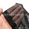 Saco de Lavanderia Preto com Cordão de Alta Venda na Amazon Saco de Rede de Malha Grossa Saco de Cuidado Especial para Máquina de Lavar Saco de Armazenamento de Roupas