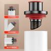 Acero inoxidable 45 grados drenaje de pared desodorante alcantarilla artefacto cocina alcantarilla desodorante tapón de sellado tubo de drenaje anti-retorno olor
