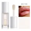 Gloss Labial Hidratante Transfronteiriço, Óleo Labial Mermaid Cintilante, Cuidado Labial Colorido Hidratante e Hidratante, Gloss Labial de Cristal