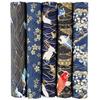 Set de tela patchwork de 5 colores dorado tela floral estilo japonés algodón floral hecho a mano diy tela de algodón tela al por mayor tela estampada para cabeza