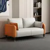 Sofá de tecido técnico, sala de estar, apartamento pequeno, estilo moderno minimalista, luxo leve, quarto, imóvel para alugar, sofá de dois ou três lugares, loja de roupas