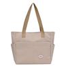Nova bolsa de ombro de tecido Oxford de grande capacidade para viagens de negócios, bolsa tote sólida durável, bolsa feminina leve