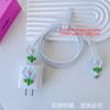 Adecuado para Iphone16/15/14 Cable de Datos Original Cargador Cubierta Protectora Estándar Europeo Estándar Estadounidense Apple 20W