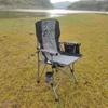 Silla de alta capacidad de carga, silla plegable para exteriores, silla de playa ligera, silla de pesca, silla de director