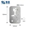 Gancho de pared decorativo personalizado oculto para colgar cuadros, anillo grande para colgar pinturas al óleo, accesorios de hardware ocultos de alta resistencia para colgar cuadros en la pared
