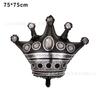 Transfronteiriço mini Golden Crown balão de alumínio tamanho pequeno rosa Golden Crown Balloon Birthday Party decoração de casamento