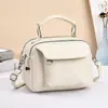 Nova Moda Versátil Pequena Bolsa Quadrada para Mulheres 2026, Bolsa de Mão para o Dia a Dia com Toque de Luxo, Elegante Bolsa de Ombro e Transversal