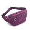 Atacado do Fabricante Bolsa de Cintura Novo Estilo Coreano Leve Bolsa de Nylon Esportes e Lazer Bolsa Feminina Cor Doce Bolsa Transversal no Peito