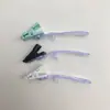 Suministro Directo de Fábrica soporte para tarjetas de fábrica de cabeza redonda soporte para tarjetas de pecho soporte para tarjetas de fábrica clip blanco Portador de Insignia de Enfermera Enfermera