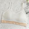 Nuevo Patrón de Mariposa Sin Costuras Transpirable Sling Top Tubo Ropa Interior Niña Verano Delgada Transpirable Elástica Cómoda Ropa Interior