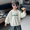 Ropa para niños para primavera y otoño 2026: Sudaderas largas de moda estilo coreano para niños, ropa casual de otoño para bebés niños