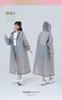 Impermeable Desechable para Exteriores de Eva para Adulto Extra Largo Engrosado de Cuerpo Completo Senderismo Poncho de Lluvia Portátil para Viaje