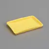 Mini estante para pan estante de frutas de simulación en miniatura modelo de plato de ratán adornos resina comida juguetes para casa de juegos infantiles
