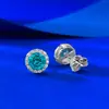 Los Nuevos Pendientes Redondos Paraiba de Plata S925 de 6.0 mm de Cultivo Mujing Son Clásicos, Modernos, Versátiles y Disponibles para Transmisión en Vivo y Ventas Transfronterizas